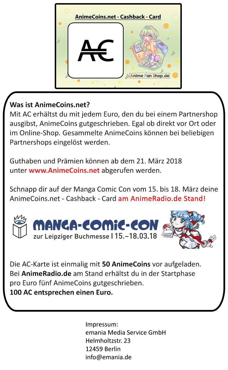 AnimeCoins startet am 21.03.2018